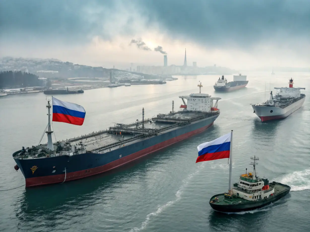 Санкции ЕС и теневой нефтяной флот России